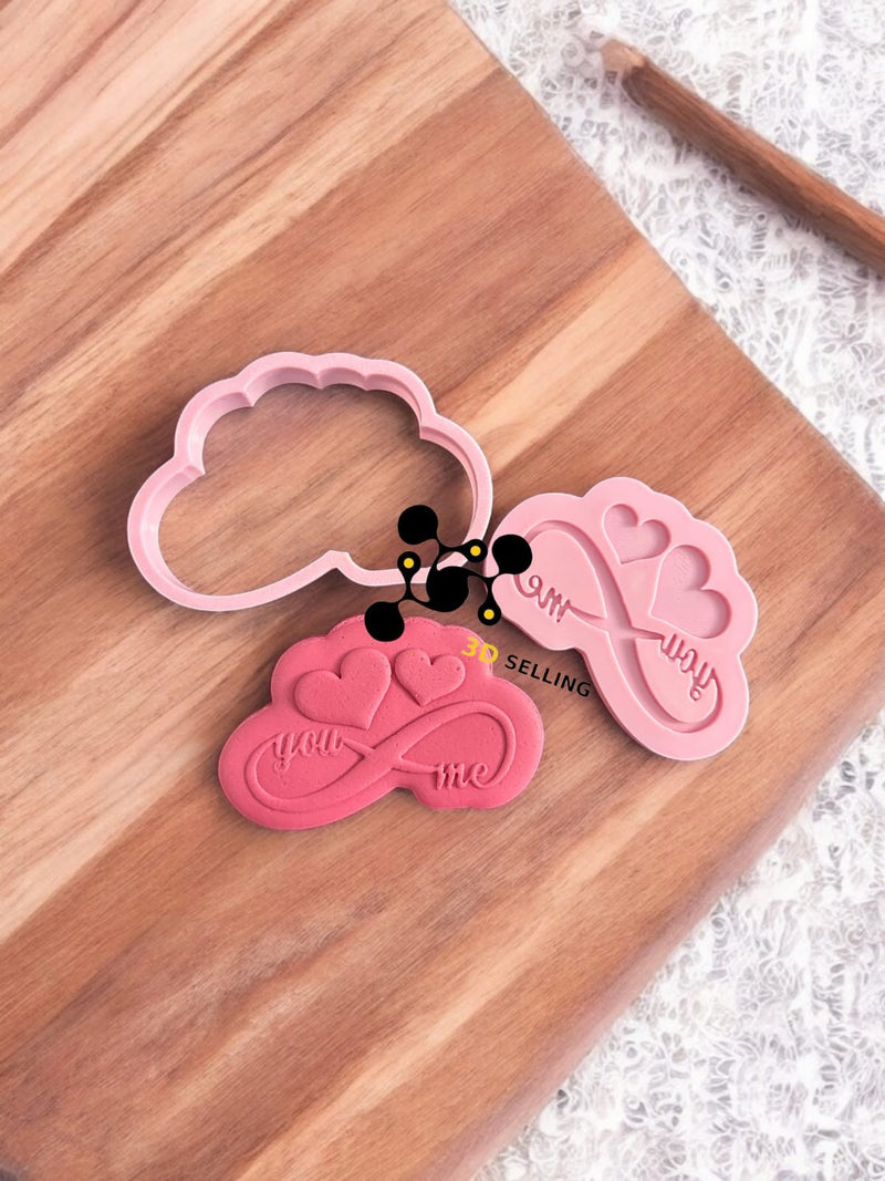 You & Me in rilievo in 3D 9cm - 3d Selling