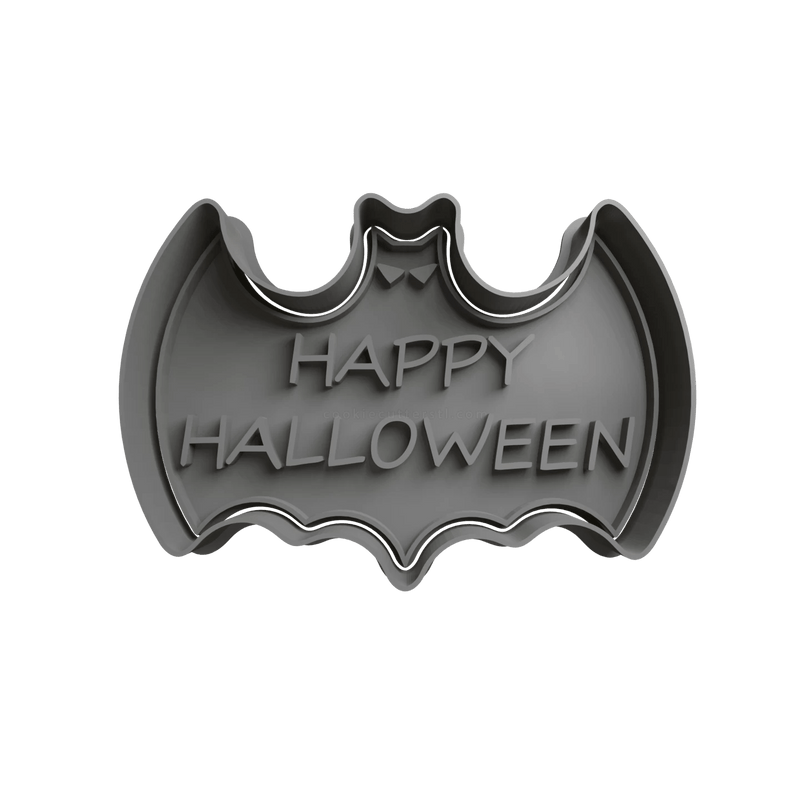 Pipistrello Happy Halloween 8cm - 3d Selling