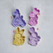 Selling3D Casa, arredamento e bricolage:Articoli per cucina e bar:Accessori per pasticceria:Formine e stampi per biscotti 1 Conigli di PAsqua set 4 pezzi cookie cutter formina tagliabiscotti