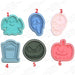 Selling3D Casa, arredamento e bricolage:Articoli per cucina e bar:Accessori per pasticceria:Formine e stampi per biscotti 1 Halloween Set 6 pezzi cookie cutter formina tagliabiscotti  o PDZ