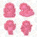 Selling3d Casa, arredamento e bricolage:Articoli per cucina e bar:Accessori per pasticceria:Formine e stampi per biscotti 1 Pezzo Cupido san valentino Set cookie cutter formina tagliabiscotti compleanni feste
