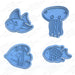 Selling3d Casa, arredamento e bricolage:Articoli per cucina e bar:Accessori per pasticceria:Formine e stampi per biscotti 1 Pezzo Pesci oceano Set cookie cutter formina tagliabiscotti compleanni feste