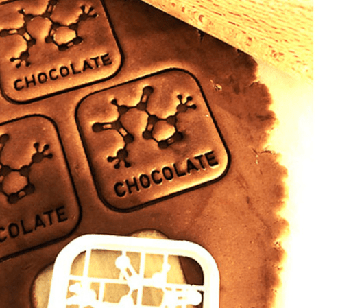 selling3d Casa, arredamento e bricolage:Articoli per cucina e bar:Accessori per pasticceria:Formine e stampi per biscotti 7 cm Formina tagliabiscotti Cioccolato alchimia cookie cutter pasta zucchero