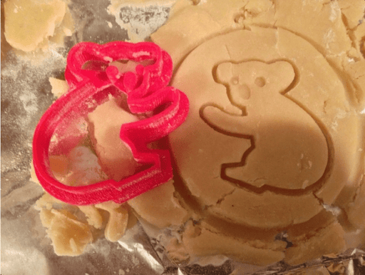 selling3d Casa, arredamento e bricolage:Articoli per cucina e bar:Accessori per pasticceria:Formine e stampi per biscotti 7 cm Formina tagliabiscotti koala animali cookie cutter pasta  zucchero