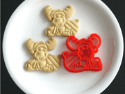 Formina tagliabiscotti Natale Rudolf la renna cookie cutter pasta di zucchero - 3d Selling