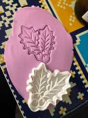 Agrifoglio di Natale Formine Biscotti Cookie Cutter - 3d Selling