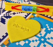 Alfabeto corsivo personalizzato stampo timbro cookie cutter e pasta di zucchero - 3d Selling