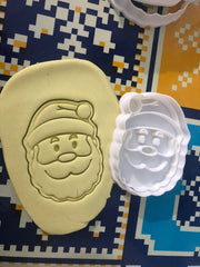 Babbo Natale Santa Claus Formine Biscotti Cookie Cutter - 3d Selling