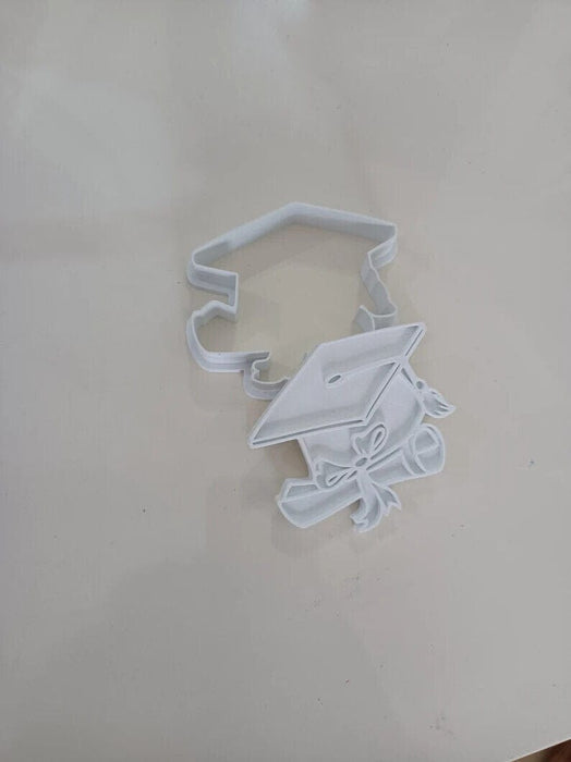 selling3d Casa, arredamento e bricolage:Articoli per cucina e bar:Accessori per pasticceria:Formine e stampi per biscotti Biscotti del giorno della laurea - tagliabiscotti per la laurea - cookie cutter