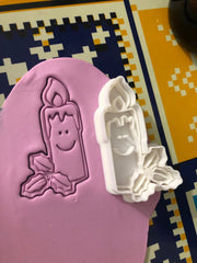 Candela di Natale  di Natale Formine Biscotti Cookie Cutter Natalizi - 3d Selling