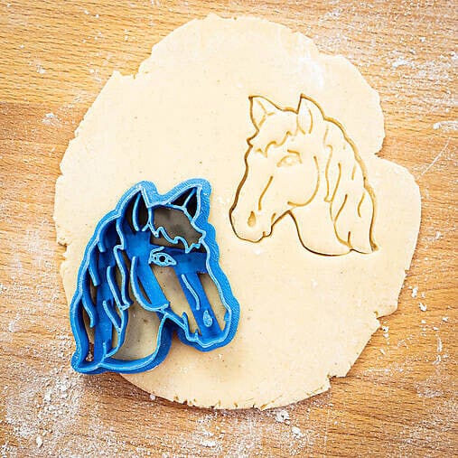 Cavallo cookie cutter formina tragliabiscotti - 3d Selling