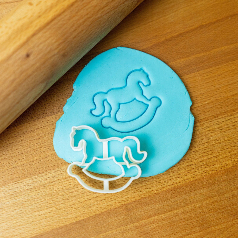 Cavalluccio a dondolo cookie cutter formina tragliabiscotti - 3d Selling