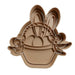 Selling3D Casa, arredamento e bricolage:Articoli per cucina e bar:Accessori per pasticceria:Formine e stampi per biscotti Cestino di Pasqua cookie cutter formina tagliabiscotti PDZ cake design