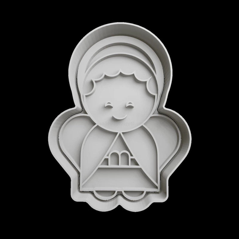 Angelo idea comunione o battesimo cookie cutter con manico tagliabiscotti 8CM - 3d Selling