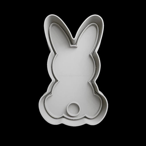 Selling3d Casa, arredamento e bricolage:Articoli per cucina e bar:Accessori per pasticceria:Formine e stampi per biscotti Con manico Coniglietto di Pasqua cookie cutter  formina tagliabiscotti con manico