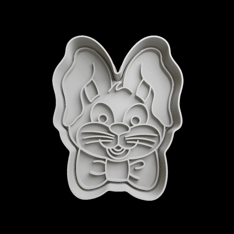 Coniglietto di Pasqua cookie cutter  formina tagliabiscotti con manico - 3d Selling