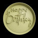 Selling3d Casa, arredamento e bricolage:Articoli per cucina e bar:Accessori per pasticceria:Formine e stampi per biscotti Con manico Happy birthday Cookie cutter formina tagliabiscotti per compleanni feste