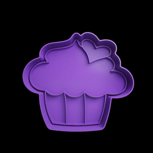 Selling3D Casa, arredamento e bricolage:Articoli per cucina e bar:Accessori per pasticceria:Formine e stampi per biscotti Con Manico Muffin idea san valentino cookie cutter formina tagliabiscotti con manico