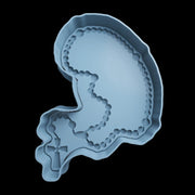 Rosario embosser idea prima comunione cookie cutter con manico tagliabiscotti8CM - 3d Selling