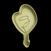 Rosario idea prima comunione emboss cookie cutter con manico tagliabiscotti 8CM - 3d Selling