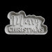Selling3d Casa, arredamento e bricolage:Articoli per cucina e bar:Accessori per pasticceria:Formine e stampi per biscotti Con manico Stampo Merry Christmas  Cookie cutter formina tagliabiscotti Natalizio
