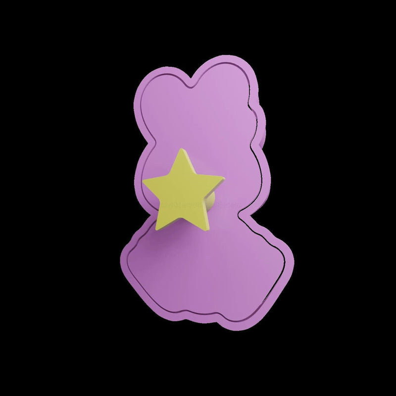 Coniglietta di Pasqua cookie cutter  formina tagliabiscotti con manico - 3d Selling