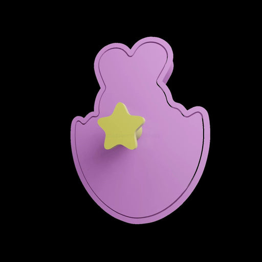 Selling3D Casa, arredamento e bricolage:Articoli per cucina e bar:Accessori per pasticceria:Formine e stampi per biscotti Coniglietto di Pasqua con manico cookie cutter formina tagliabiscotti 8 CM