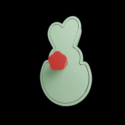 Selling3D Casa, arredamento e bricolage:Articoli per cucina e bar:Accessori per pasticceria:Formine e stampi per biscotti Coniglietto di Pasqua con manico cookie cutter formina tagliabiscotti 8 CM
