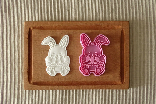 Selling3D Casa, arredamento e bricolage:Articoli per cucina e bar:Accessori per pasticceria:Formine e stampi per biscotti Coniglietto di Pasqua cookie cutter formina tagliabiscotti cake design