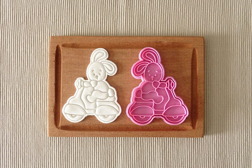 Selling3D Casa, arredamento e bricolage:Articoli per cucina e bar:Accessori per pasticceria:Formine e stampi per biscotti Coniglietto di Pasqua cookie cutter formina tagliabiscotti cake design