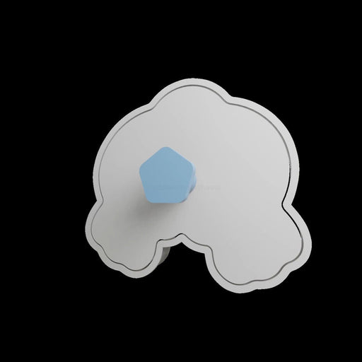 Selling3d Casa, arredamento e bricolage:Articoli per cucina e bar:Accessori per pasticceria:Formine e stampi per biscotti Coniglietto  di Pasqua cookie cutter  formina tagliabiscotti con manico