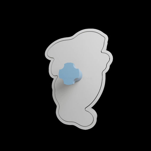 Selling3D Casa, arredamento e bricolage:Articoli per cucina e bar:Accessori per pasticceria:Formine e stampi per biscotti Coniglio di Pasqua con manico cookie cutter formina tagliabiscotti o PDZ