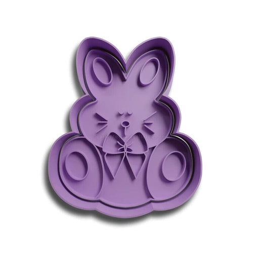 Selling3D Casa, arredamento e bricolage:Articoli per cucina e bar:Accessori per pasticceria:Formine e stampi per biscotti Coniglio di Pasqua  cookie cutter formina tagliabiscotti cake design PDZ