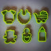 selling3d Casa, arredamento e bricolage:Articoli per cucina e bar:Accessori per pasticceria:Formine e stampi per biscotti Cookie cutter formina tagliabiscotti baby shower lui o lei its a boy its a girl