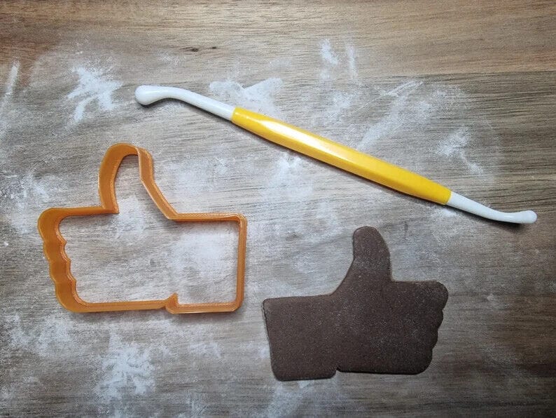 selling3d Casa, arredamento e bricolage:Articoli per cucina e bar:Accessori per pasticceria:Formine e stampi per biscotti Cookie Cutter Formina tagliabiscotti emoji mi piace like