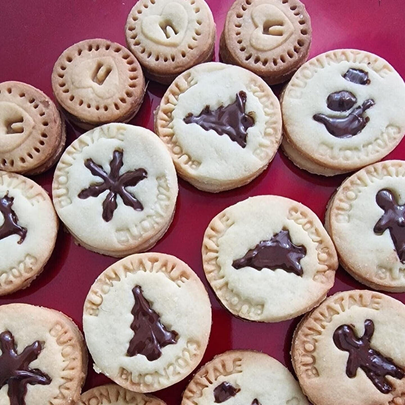 cookie cutter natale buon anno 2023 formine biscotti stampi Set 5 Pezzi + Cutter - 3d Selling