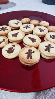 cookie cutter natale buon anno 2023 formine biscotti stampi Set 5 Pezzi + Cutter - 3d Selling