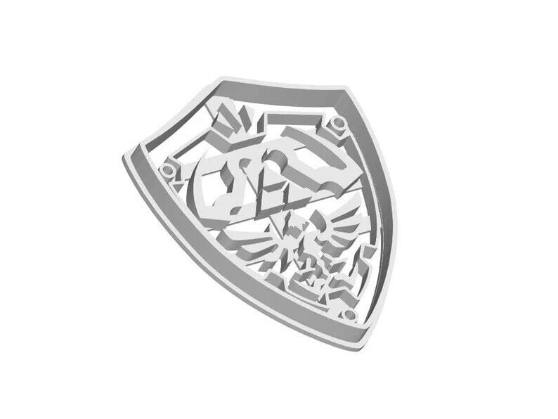 Cookie Cutter per biscotti con scudetto di scudetto triforza di zonda zelda - 3d Selling