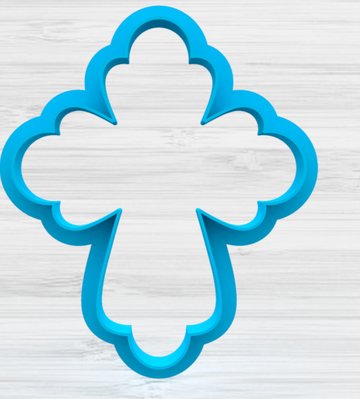 Selling3D Casa, arredamento e bricolage:Articoli per cucina e bar:Accessori per pasticceria:Formine e stampi per biscotti Croce idea prima comunione cookie cutter formina tagliabiscotti PDZ 8cm