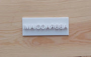 Cuore Con Testo Personalizzabile Formina Per Biscotti Cookie Cutter amore - 3d Selling