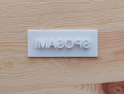 Cuore Con Testo Personalizzabile Formina Per Biscotti Cookie Cutter amore - 3d Selling