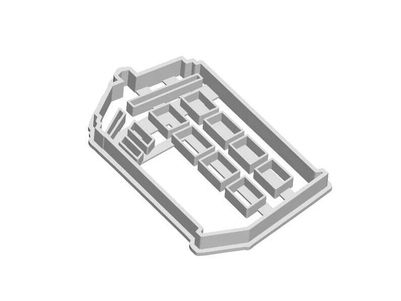 Cutter per biscotti tardis DW Dr Who Cookie Cutter Doctor Who Cookie Cutter - 3d Selling