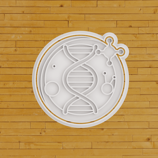 Selling3D Casa, arredamento e bricolage:Articoli per cucina e bar:Accessori per pasticceria:Formine e stampi per biscotti DNA cutter formina tagliabiscotti cake design PDZ 8cm