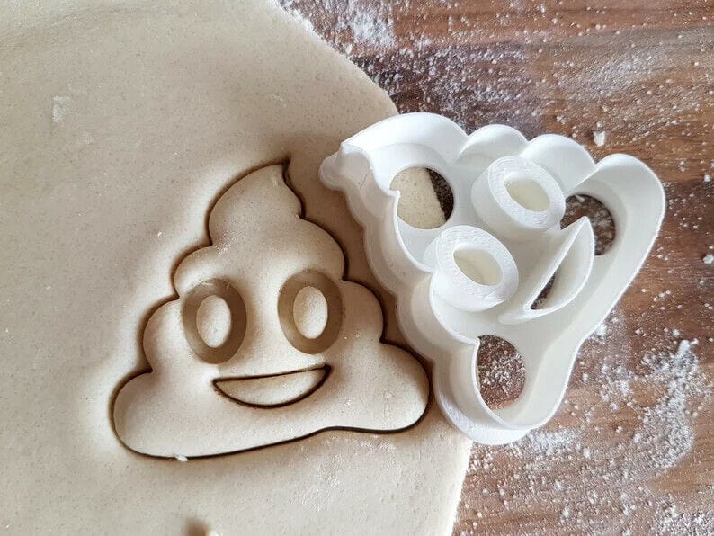 Emoji Cookie Cutter / Poop Emoji / emoji cacca formina per biscotti divertente - 3d Selling