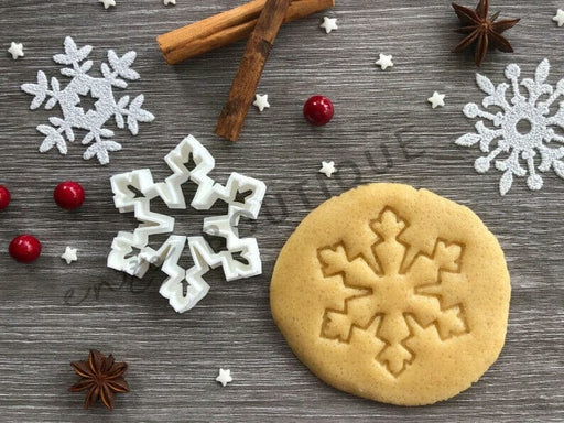 selling3d Casa, arredamento e bricolage:Articoli per cucina e bar:Accessori per pasticceria:Formine e stampi per biscotti Fiocco di neve inverno neve forma Cookie Cutter tagliabiscotti formina