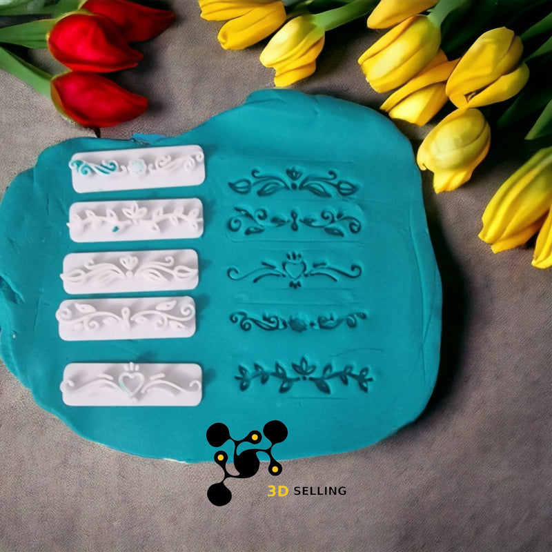 Fiori decorativi set 5 pezzi - 3d Selling
