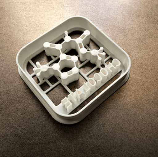 selling3d Casa, arredamento e bricolage:Articoli per cucina e bar:Accessori per pasticceria:Formine e stampi per biscotti Formina tagliabiscotti Cioccolato alchimia cookie cutter pasta zucchero