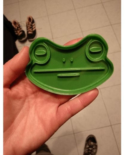selling3d Casa, arredamento e bricolage:Articoli per cucina e bar:Accessori per pasticceria:Formine e stampi per biscotti Formina tagliabiscotti rana animali  cookie cutter pasta zucchero