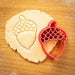 Selling3D Casa, arredamento e bricolage:Articoli per cucina e bar:Accessori per pasticceria:Formine e stampi per biscotti Ghianda cookie cutter formina tragliabiscotti