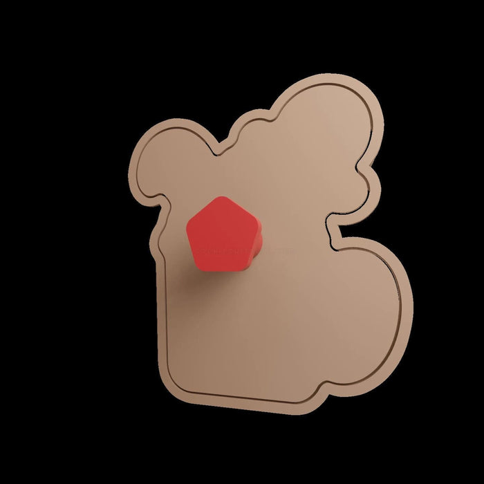 selling3d Casa, arredamento e bricolage:Articoli per cucina e bar:Accessori per pasticceria:Formine e stampi per biscotti Gingerbread con tazza formina tagliabiscotti cookie cutter con manico
